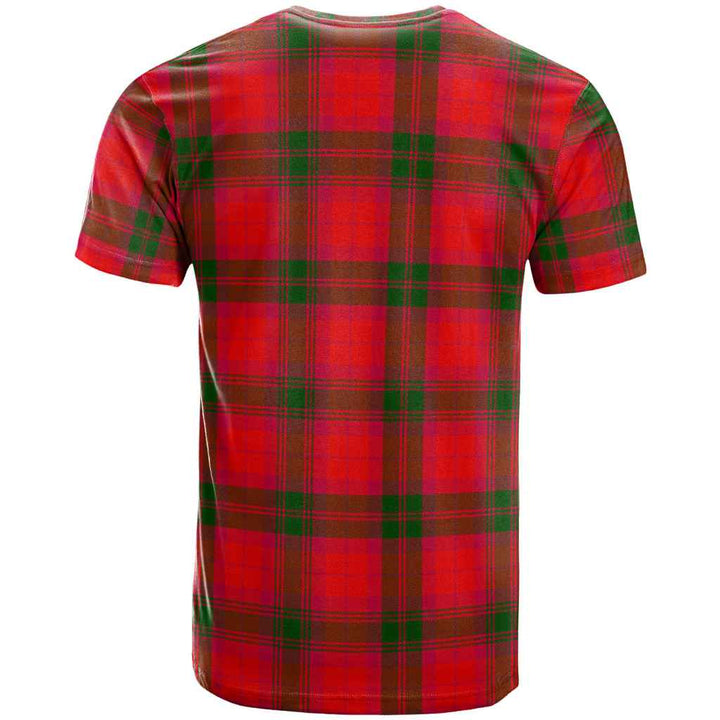 Scottish MacNab Modern Clan Tartan T-Shirt Back Side Tartan Plaid
