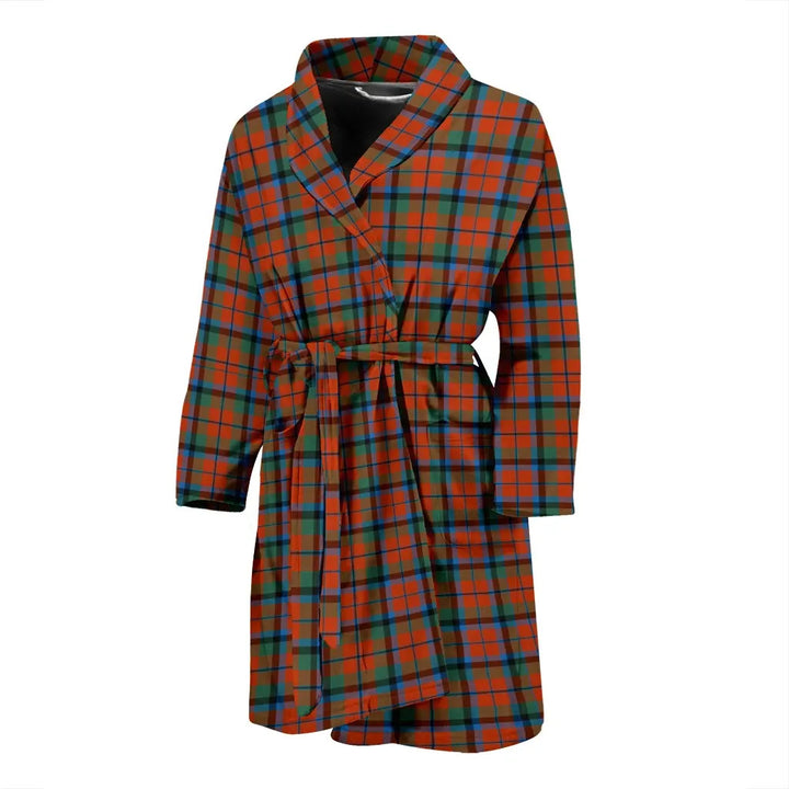 Scottish MacNaughton Ancient Clan Tartan Bathrobe 1
