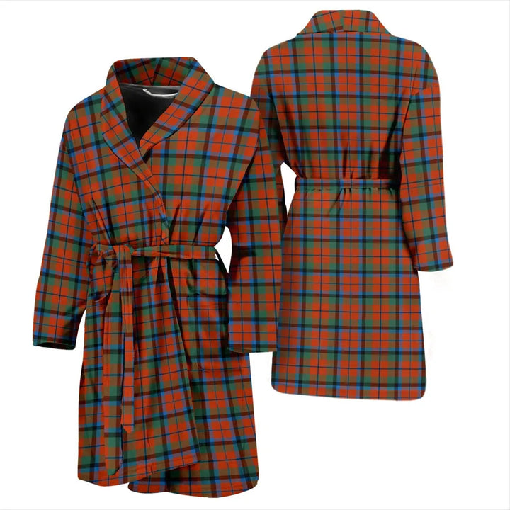 Scottish MacNaughton Ancient Clan Tartan Bathrobe 3