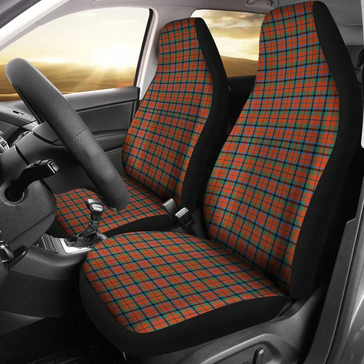 Scottish MacNaughton Ancient Clan Tartan Car Seat Covers 2