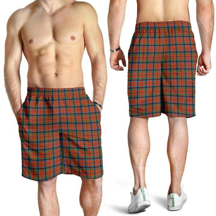 Scottish MacNaughton Ancient Clan Tartan Men's Shorts