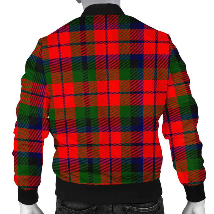 Scottish MacNaughton Modern Clan Tartan Bomber Jacket Tartan Plaid 3