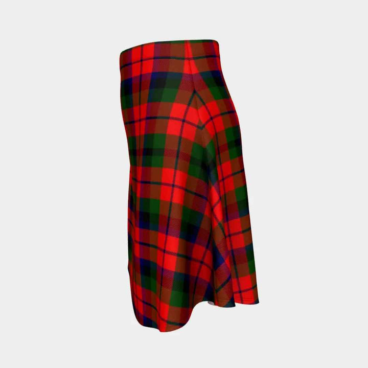 Scottish MacNaughton Modern Clan Tartan Flare Skirt Tartan Plaid 2