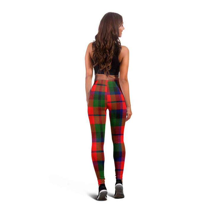 Scottish MacNaughton Modern Clan Tartan Women Leggings Tartan Plaid 6