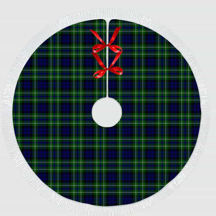 Scottish MacNeil of Colonsay Modern Clan Tartan Christmas Tree Skirt Tassels 1 Tartan Plaid