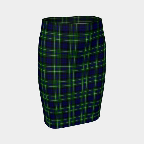 Scottish MacNeil of Colonsay Modern Clan Tartan Fitted Skirt Tartan Plaid 1