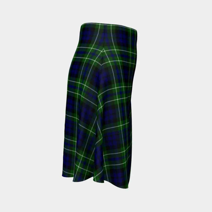 Scottish MacNeil of Colonsay Modern Clan Tartan Flare Skirt Tartan Plaid 3