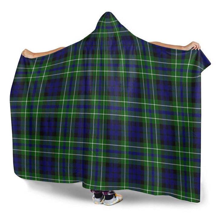Scottish MacNeil of Colonsay Modern Clan Tartan Hooded Blanket Tartan Plaid 3