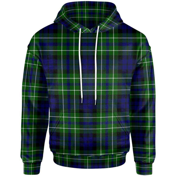 Scottish MacNeil of Colonsay Modern Clan Tartan Hoodie Front Side Tartan Plaid