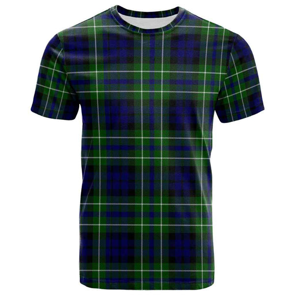 Scottish MacNeil of Colonsay Modern Clan Tartan T-Shirt Front Side Tartan Plaid