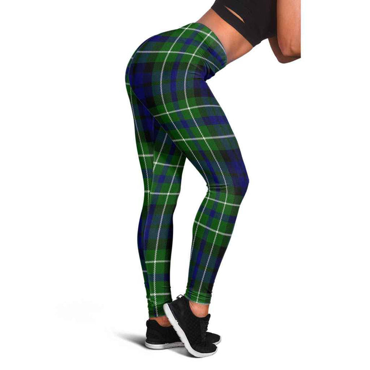Scottish MacNeil of Colonsay Modern Clan Tartan Women Leggings Tartan Plaid 1