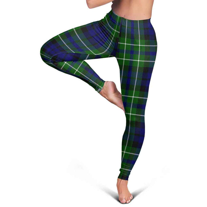 Scottish MacNeil of Colonsay Modern Clan Tartan Women Leggings Tartan Plaid 5