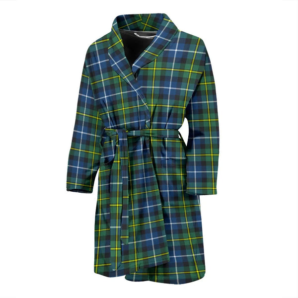Scottish MacNeill Of Barra Ancient Clan Tartan Bathrobe 2