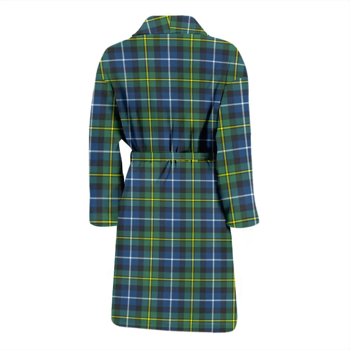 Scottish MacNeill Of Barra Ancient Clan Tartan Bathrobe 2