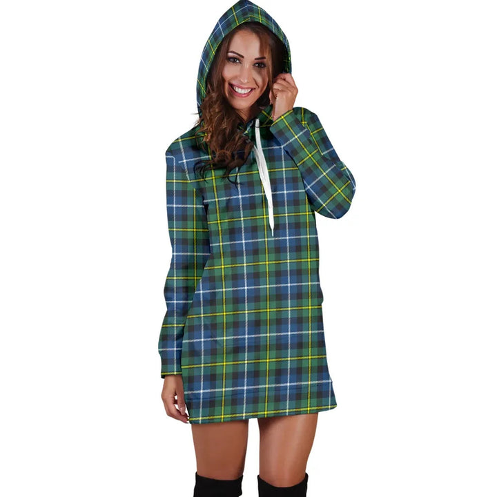 Scottish MacNeill of Barra Ancient Clan Tartan Hoodie Dress