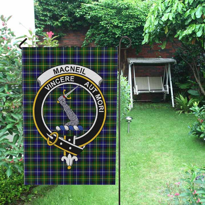 McAlpine Ancient Tartan Crest Garden Flag - Welcome Style