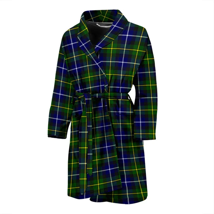 Scottish MacNeill Of Barra Modern Clan Tartan Bathrobe 2