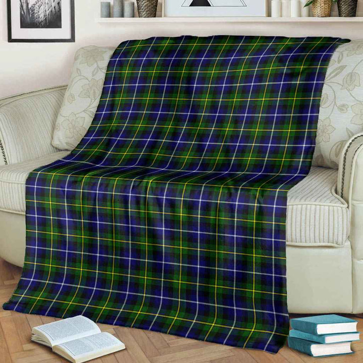 Scottish MacNeill of Barra Modern Clan Tartan Blanket Tartan Plaid 3