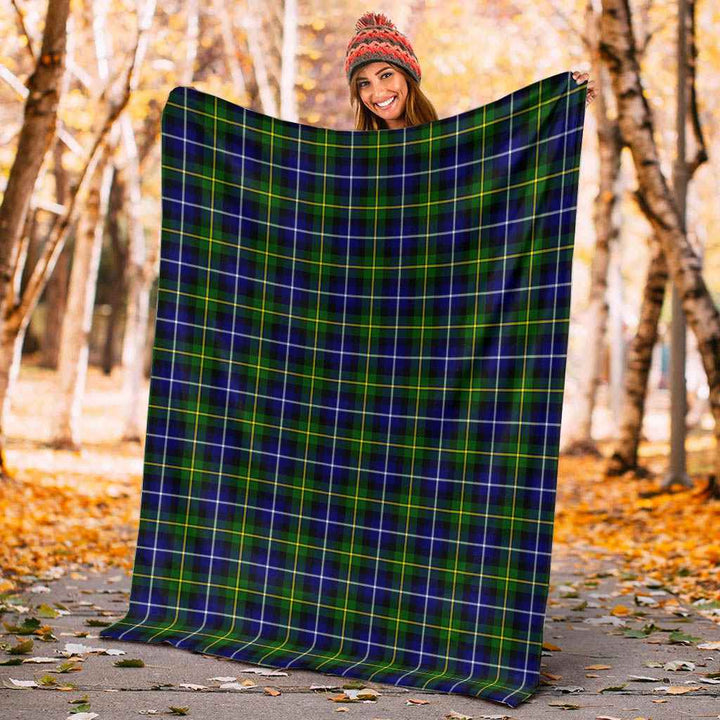 Scottish MacNeill of Barra Modern Clan Tartan Blanket Tartan Plaid 4