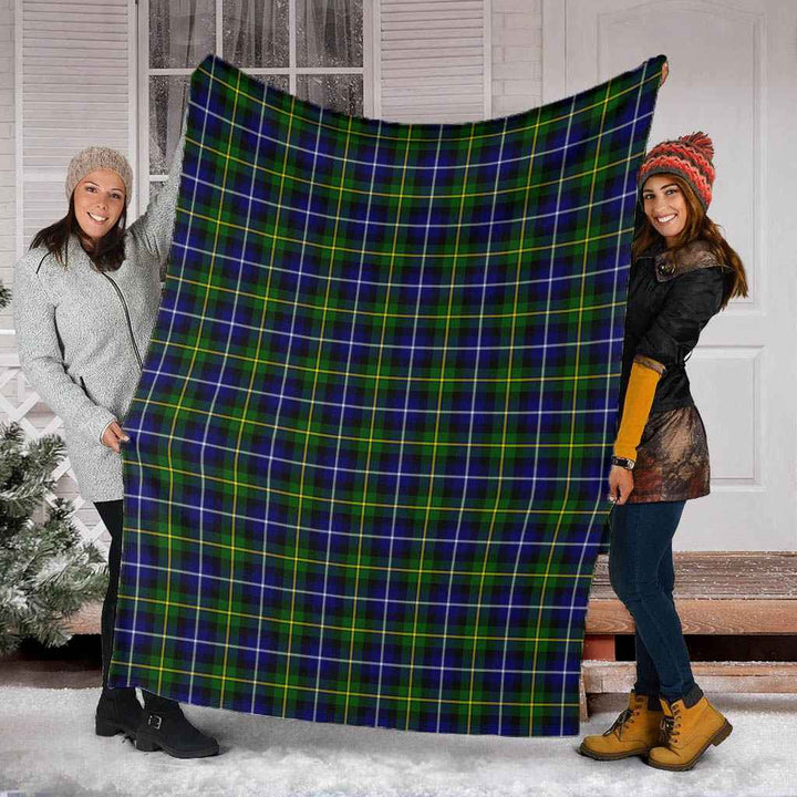 Scottish MacNeill of Barra Modern Clan Tartan Blanket Tartan Plaid 5