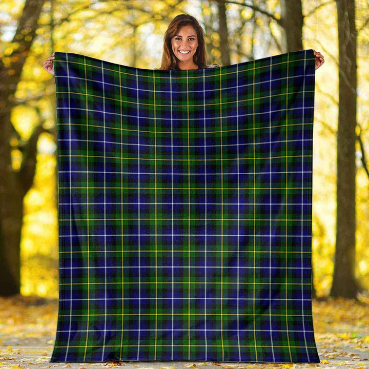 Scottish MacNeill of Barra Modern Clan Tartan Blanket Tartan Plaid 6