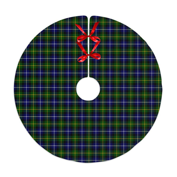 Scottish MacNeill of Barra Modern Clan Tartan Christmas Tree Skirt No Tassels 1 Tartan Plaid
