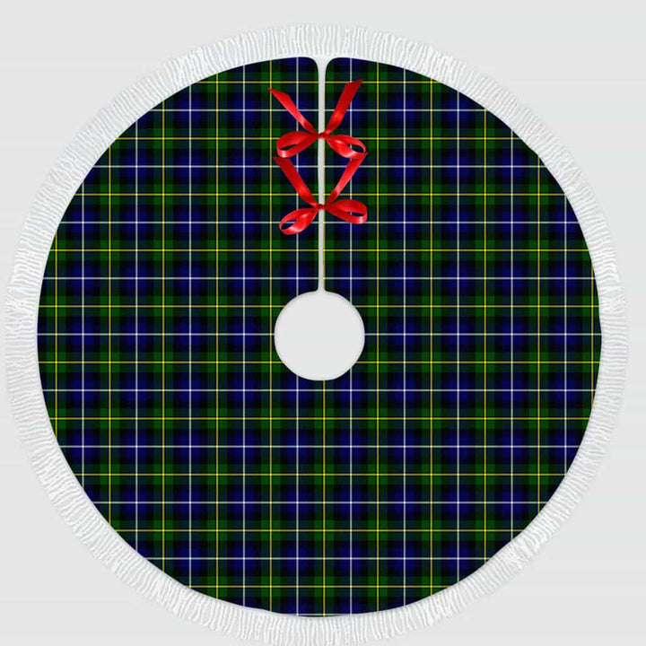 Scottish MacNeill of Barra Modern Clan Tartan Christmas Tree Skirt Tassels 1 Tartan Plaid