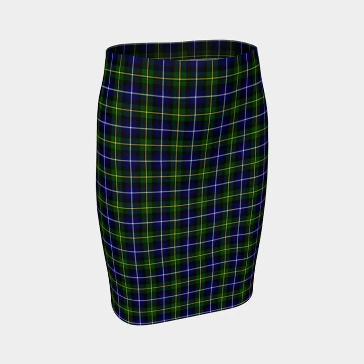 Scottish MacNeill of Barra Modern Clan Tartan Fitted Skirt Tartan Plaid 1