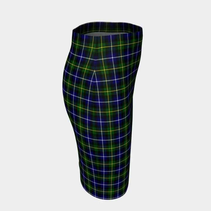 Scottish MacNeill of Barra Modern Clan Tartan Fitted Skirt Tartan Plaid 3