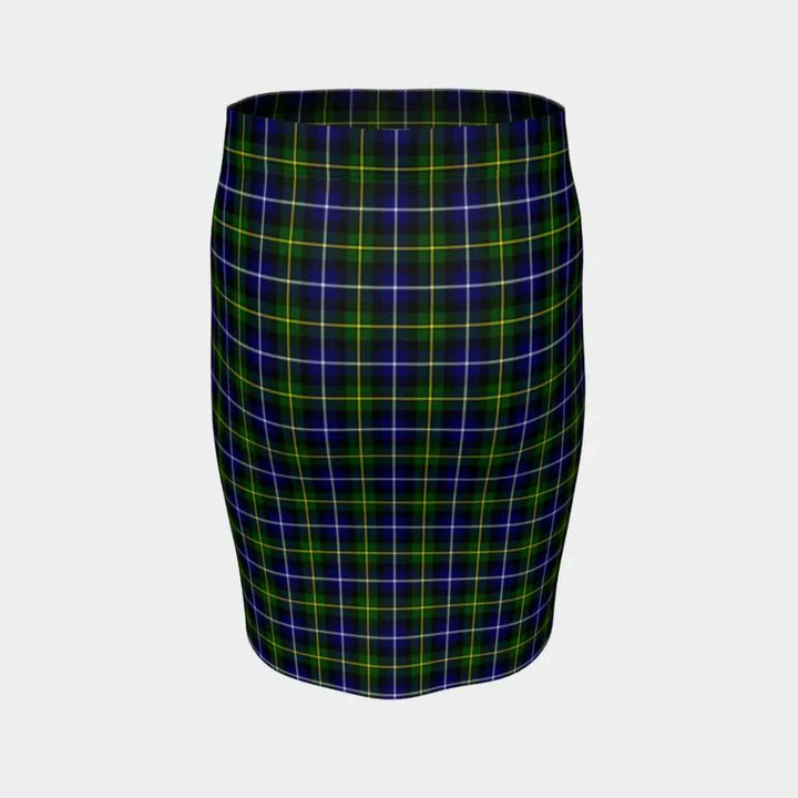 Scottish MacNeill of Barra Modern Clan Tartan Fitted Skirt Tartan Plaid 4
