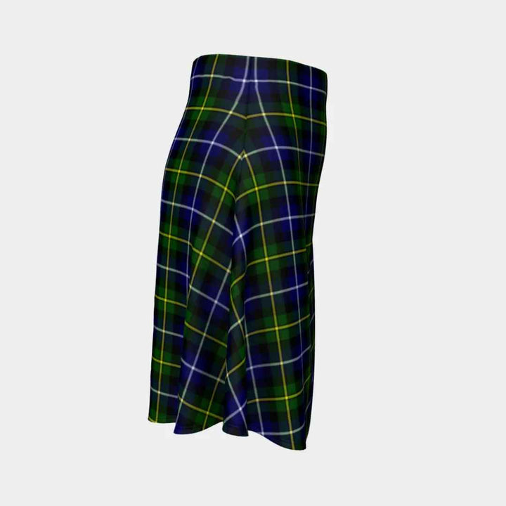Scottish MacNeill of Barra Modern Clan Tartan Flare Skirt Tartan Plaid 3