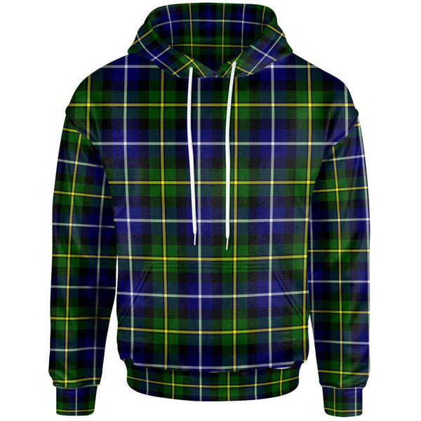 Scottish MacNeill of Barra Modern Clan Tartan Hoodie Front Side Tartan Plaid