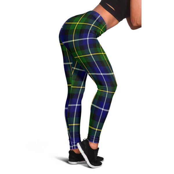 Scottish MacNeill of Barra Modern Clan Tartan Women Leggings Tartan Plaid 1