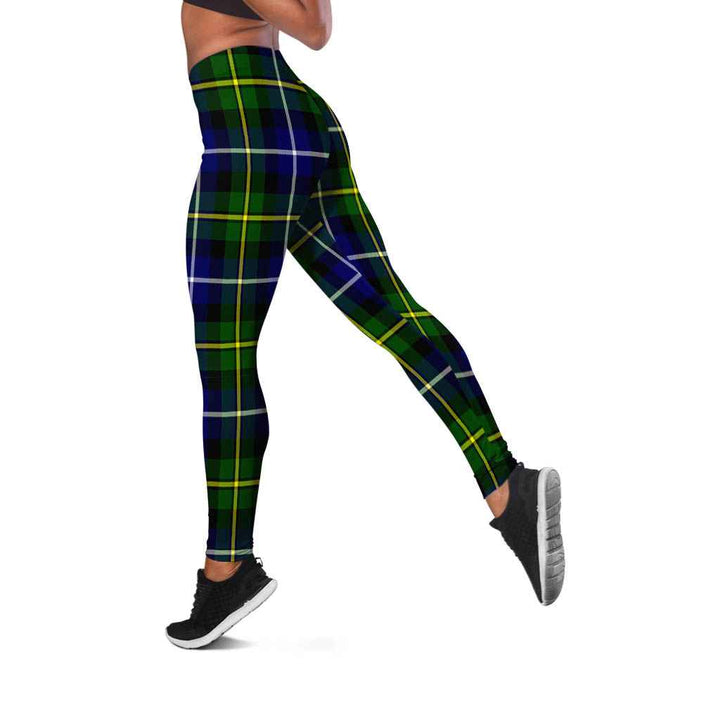Scottish MacNeill of Barra Modern Clan Tartan Women Leggings Tartan Plaid 2