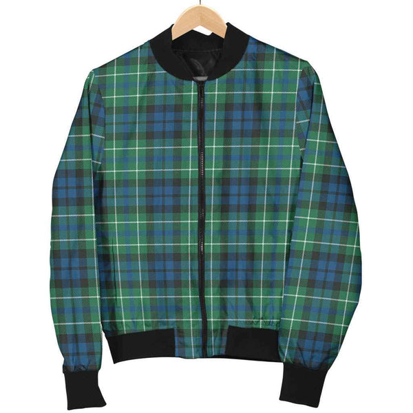 Scottish MacNeill of Colonsay Ancient Clan Tartan Bomber Jacket Tartan Plaid 1