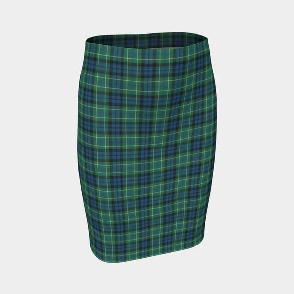 Scottish MacNeill of Colonsay Ancient Clan Tartan Fitted Skirt Tartan Plaid 1
