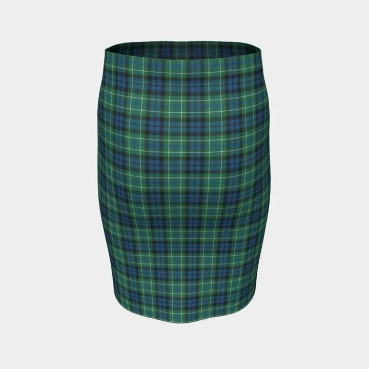 Scottish MacNeill of Colonsay Ancient Clan Tartan Fitted Skirt Tartan Plaid 4