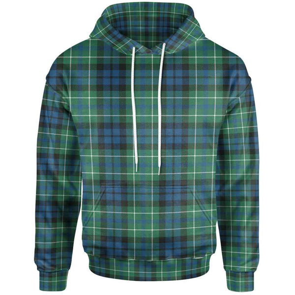 Scottish MacNeill of Colonsay Ancient Clan Tartan Hoodie Front Side Tartan Plaid