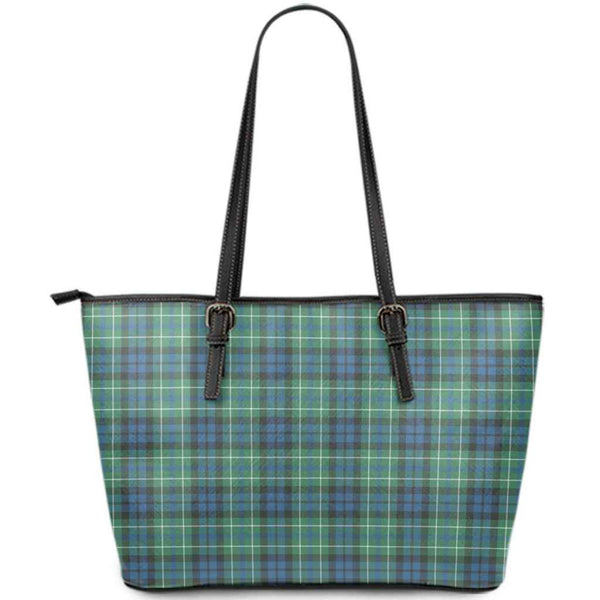 Scottish MacNeill of Colonsay Ancient Clan Tartan Leather Tote Tartan Plaid