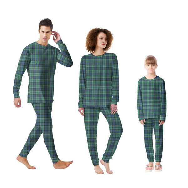 Scottish MacNeill of Colonsay Ancient Clan Tartan Pajama Set Tartan Plaid