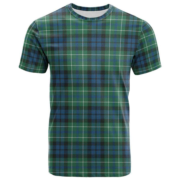 Scottish MacNeill of Colonsay Ancient Clan Tartan T-Shirt Front Side Tartan Plaid