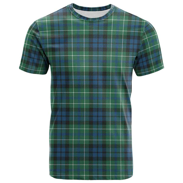 Scottish MacNeill of Colonsay Ancient Clan Tartan T-Shirt Front Side Tartan Plaid