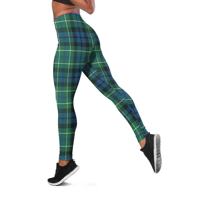 Scottish MacNeill of Colonsay Ancient Clan Tartan Women Leggings Tartan Plaid 2