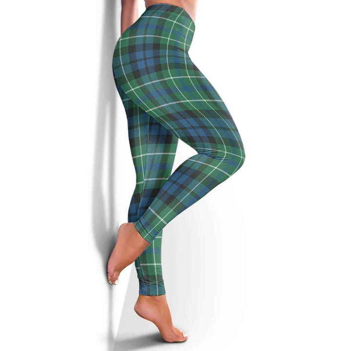 Scottish MacNeill of Colonsay Ancient Clan Tartan Women Leggings Tartan Plaid 4
