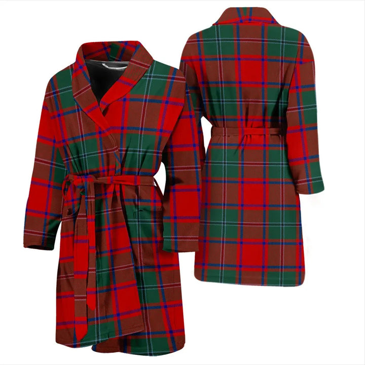 Scottish MacPhail Clan Tartan Bathrobe 3