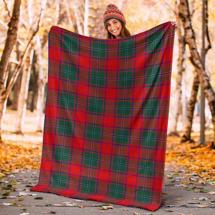 Scottish MacPhail Clan Tartan Blanket Tartan Plaid 4
