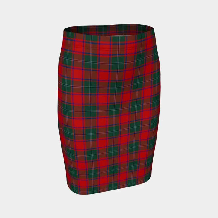 Scottish MacPhail Clan Tartan Fitted Skirt Tartan Plaid 1
