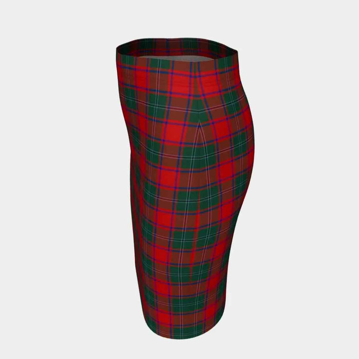 Scottish MacPhail Clan Tartan Fitted Skirt Tartan Plaid 2