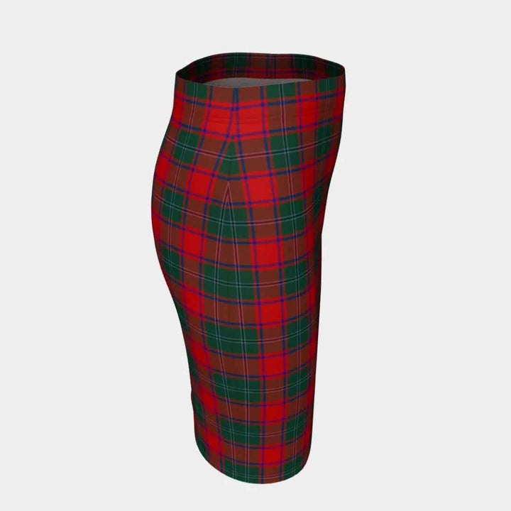 Scottish MacPhail Clan Tartan Fitted Skirt Tartan Plaid 3