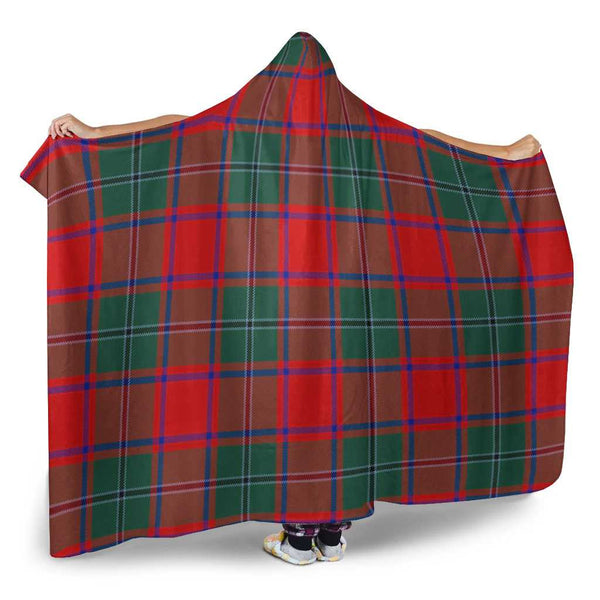 Scottish MacPhail Clan Tartan Hooded Blanket Tartan Plaid 2